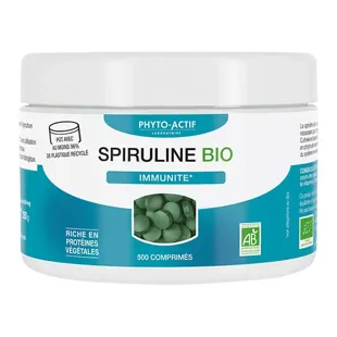 Phyto Actif Spirulina Bio 500 compresse