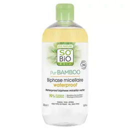 So'Bio Étic Pur Bamboo Biphase Micellaire Waterproof Bambou Bio 500ml