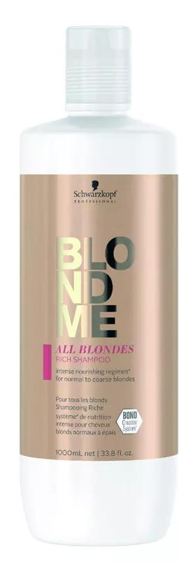 Schwarzkopf BM All Blondes Champú Enriquecido 1000 ml