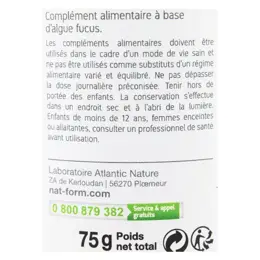 Nat & Form Original Algue Fucus 200 gélules