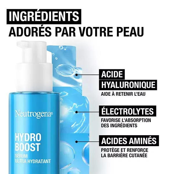 Neutrogena Hydro Boost Sérum Ultra Hydratant 30ml