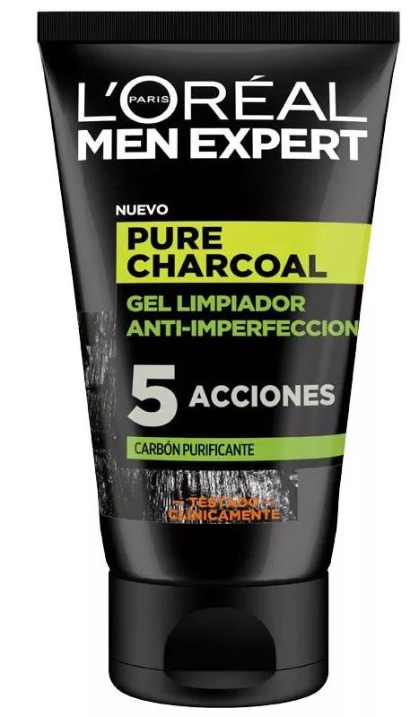 L'Oréal Men Expert Gel Nettoyant Pur Charbon 100 ml