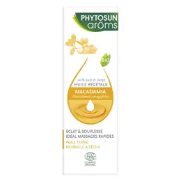 Phytosun Arôms Huile Macadamia Bio 50ml