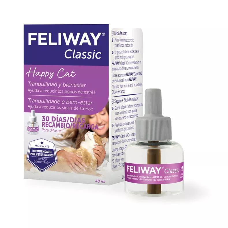 Feliway Classic Recambio 30 Días Tranquilidad y Bienestar 48 ml