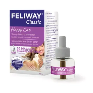 Feliway Classic Refil 30 Dias Tranquilidade e Bem-estar 48 ml