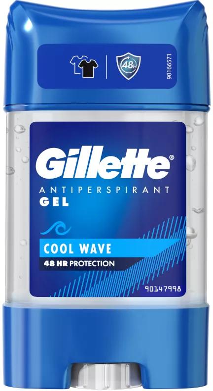 Gillette Cool Wave Antitranspirant Gel 70 ml
