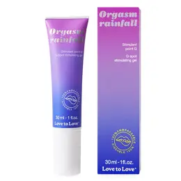 Love to Love Orgasm Rainfall - Stimulant Point G - Gel Interne - 30 ml