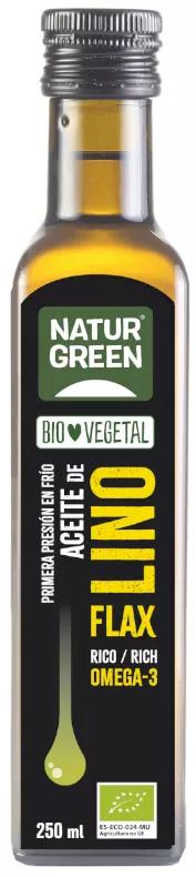 Olio di lino biologico NaturGreen 250ml