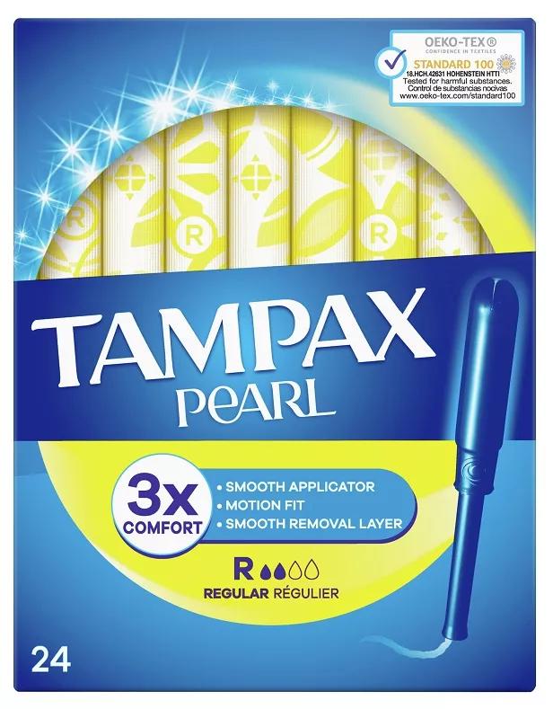 Tampax Pearl Regular 24 Uds
