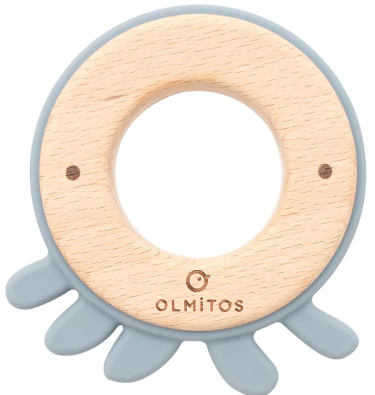 Olmitos Silicone/Beech Octopus Teether