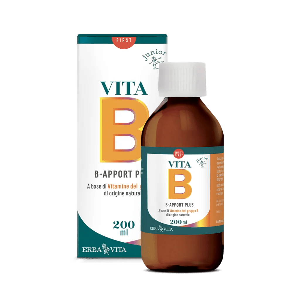 Erba Vita B Apport Plus Fluido Junior Integratore Energetico 200 ml