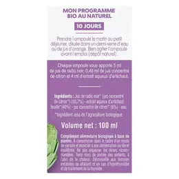 Biosens Radis Noir Artichaut Bio 10 ampoules