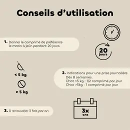Biovetol - Comprimés Mobil'Activ - Confort Articulaire Chat - 20 comprimés