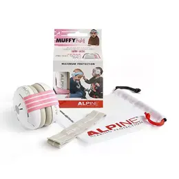 Alpine Casque Auditif pour Bébé Muffy Rose