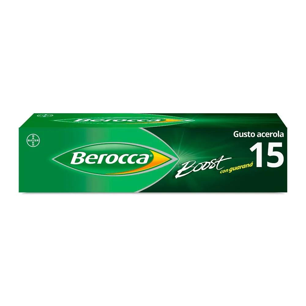 Berocca Boost Integratore Vitamine e Minerali 15 Compresse Effervescenti