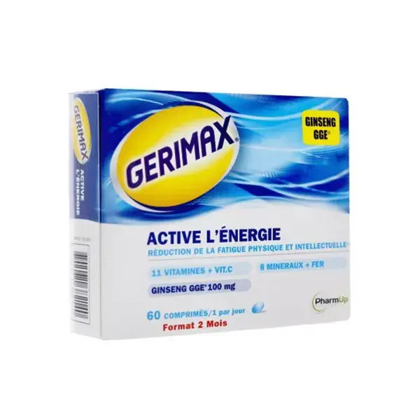Gerimax activa energa 60 comprimidos