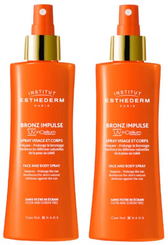 Institut Esthederm Bronz Impulse Spray Prolongateur de Bronzage 2x150 ml