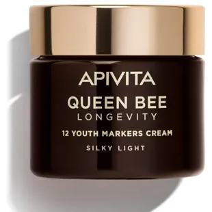 Apivita Queen Bee Longevity Light Cream 12 Youth Markers 50 ml