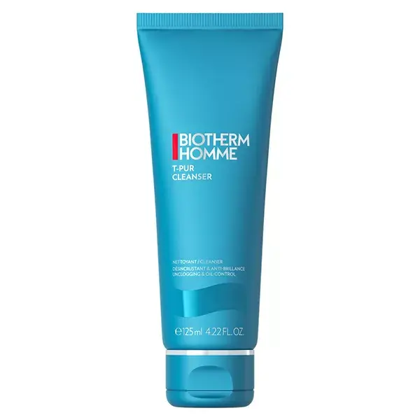Biotherm Homme T-Pur Limpiador Facial Purificante con Zinc 125ml