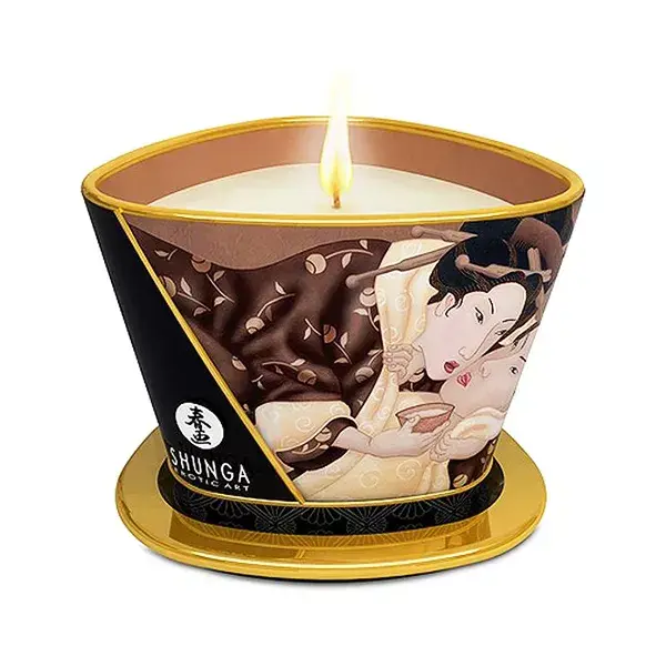 Shunga Chocolate Massage Candle
