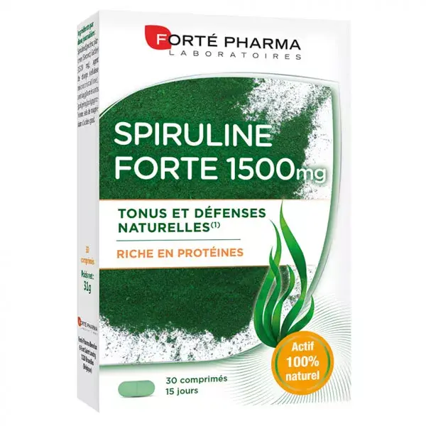 Forté Pharma Spiruline Forte 1500mg 30 comprimés