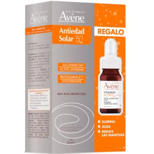 Avène Solar Anti-Aging SPF50+ 50 ml + Mini Vitamin Activ Cg Serum