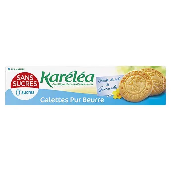 Karelia Sugar Free Cookies Pure Butter Wafers 150g