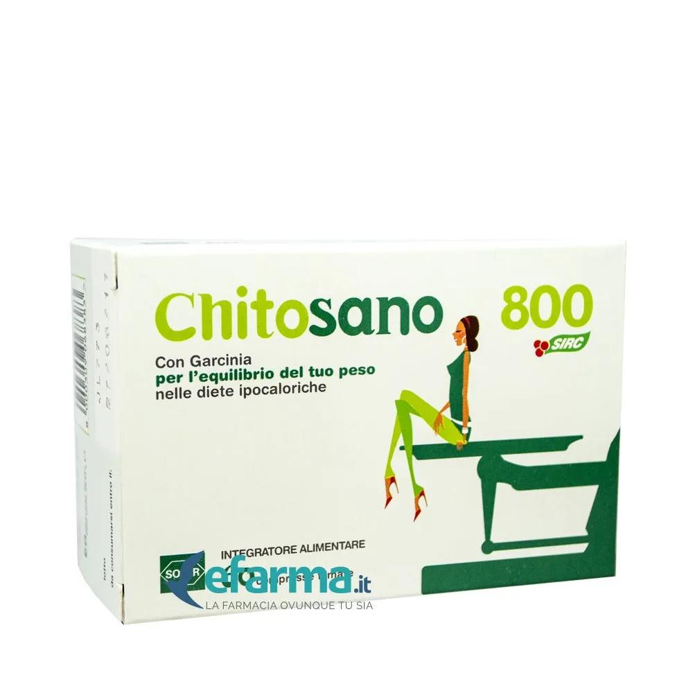 Chitosano Sirc 800 Integratore Dimagrante 60 Compresse