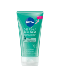 Nivea Derma Skin Clear Scrub Anti-imperfezioni e Pulizia Viso Con Azione Esfoliante 150 ml