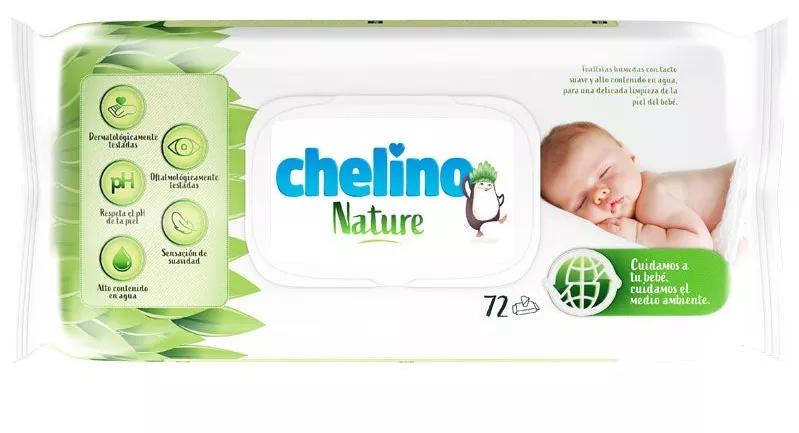 Chelino Nature Lingettes Pour Enfants 72 Unités