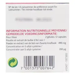 Naturland Ail Noir Bio 75 végécaps