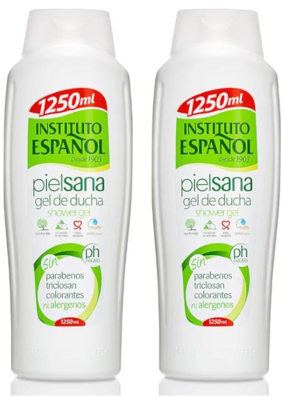 Gel Douche Peau Saine Institut Espagnol 2x1250 ml