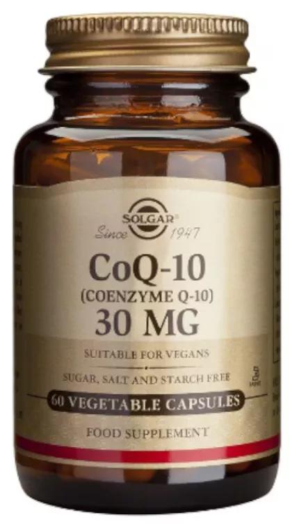 Solgar Coenzyme Q-10 30 Mg 60 Vegetable Capsules