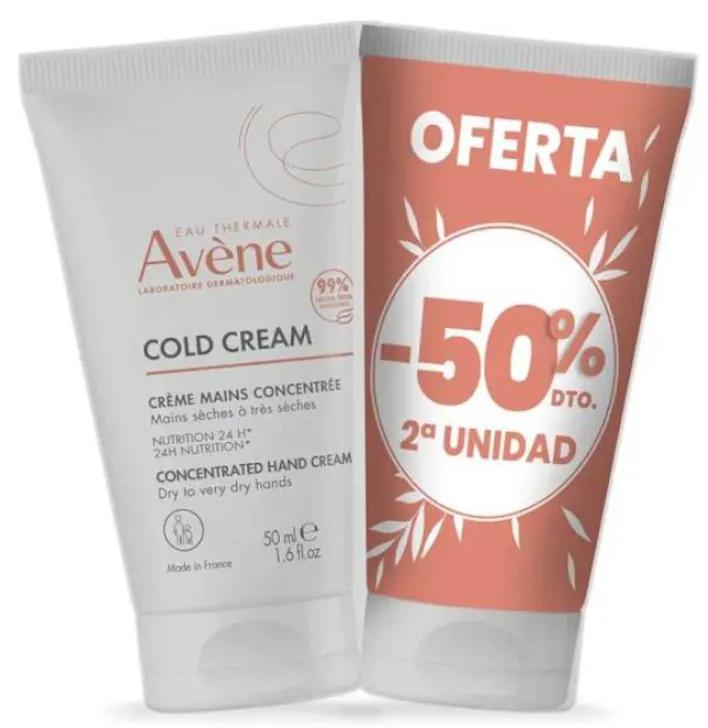 Avene Cold Cream Duplo Handcreme 50ml+ 50ml