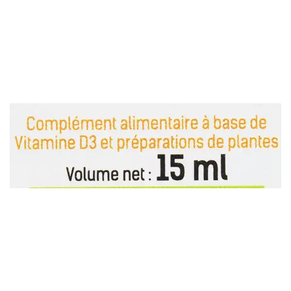 Santé Verte Vitamine D3 200 UI 15ml