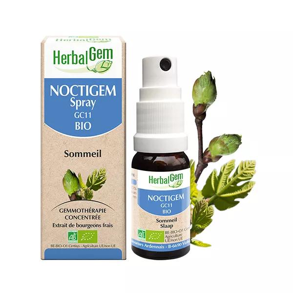 Herbalgem Complexe de Gemmothérapie Noctigem Sommeil Spray Bio 15ml