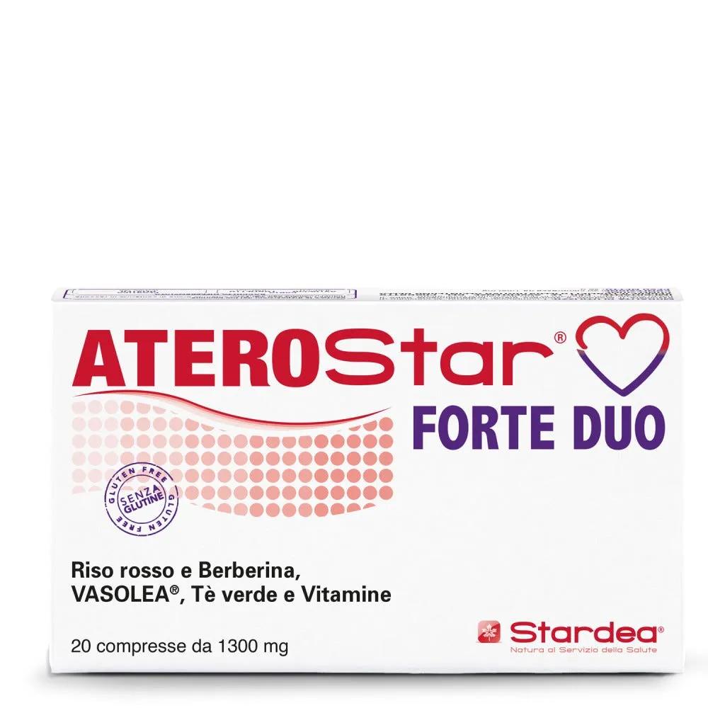 Aterostar Forte Duo Integratore Per Controllo Colesterolo 20 Compresse