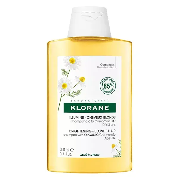 Klorane Chamomile Illuminating Shampoo for Blonde Hair 200ml