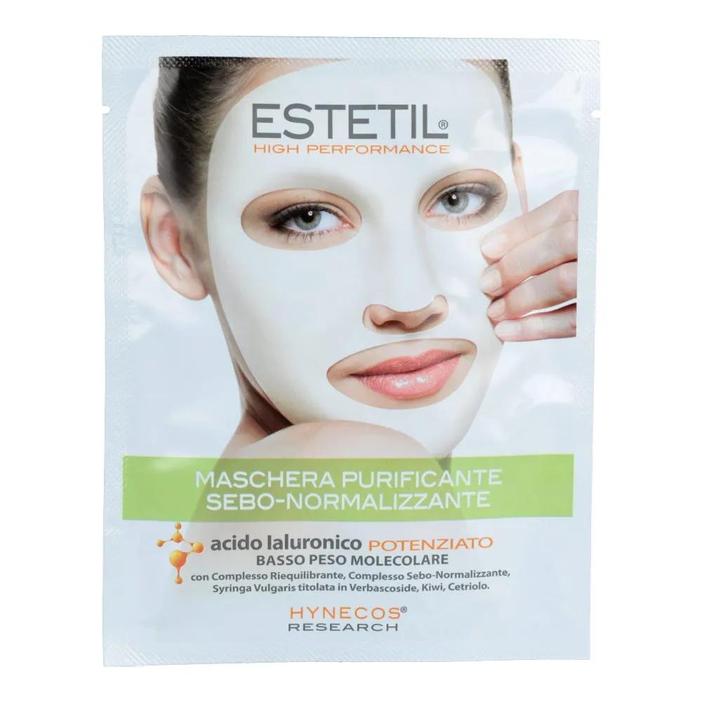 Estetil Maschera Purificante e Sebonormalizzante Viso 17 ml