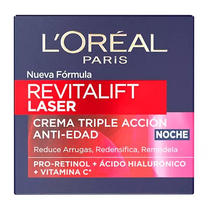 L'Oréal Revitalift Laser Crème de Nuit Anti-Âge 50 ml