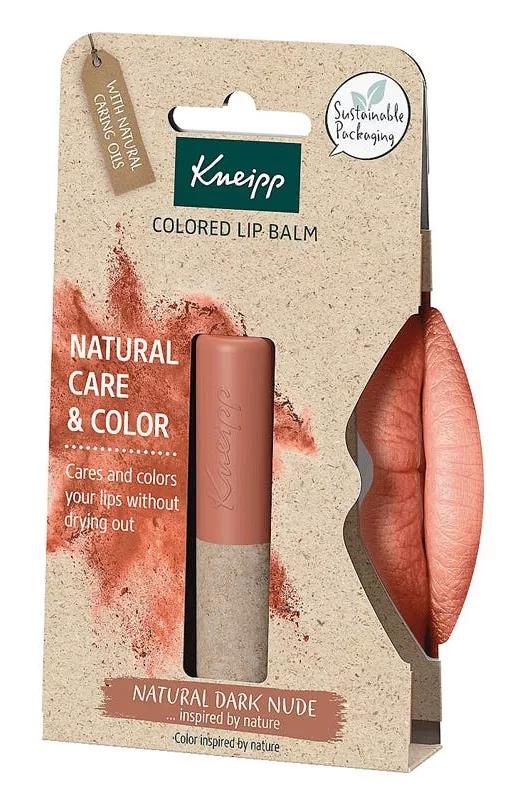 Kneipp Soin Lèvres Coloré Baume à Lèvres Naturel Foncé Nude