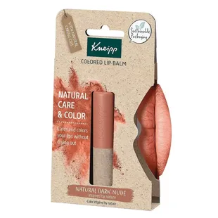 Kneipp Lip Balm Colorido Cuidado Labial Natural Escuro Nude