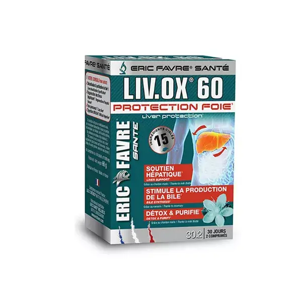 Eric Favre Liv-Ox Liver Protection 60 Tablets