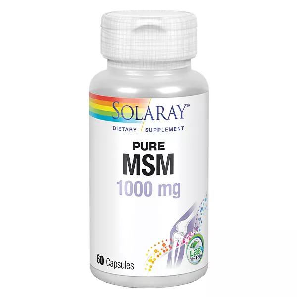 Solaray MSM 1000mg 60 capsule