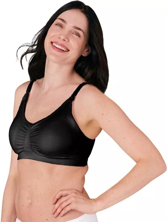 Medela 3 in 1 Reggiseno per allattamento e pompaggio Nero L