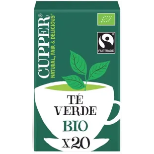 Cupper Thé Vert Bio 20 Sachets