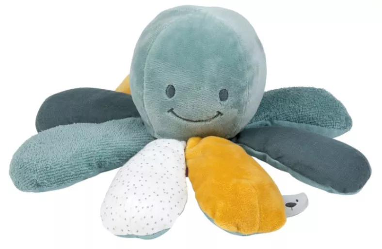 Nattou Peluche Pulpo Actividades Green