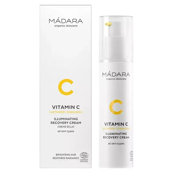 MÁDARA Vitamin C Crème Régénérante Illuminatrice à la Vitamine C 50ml