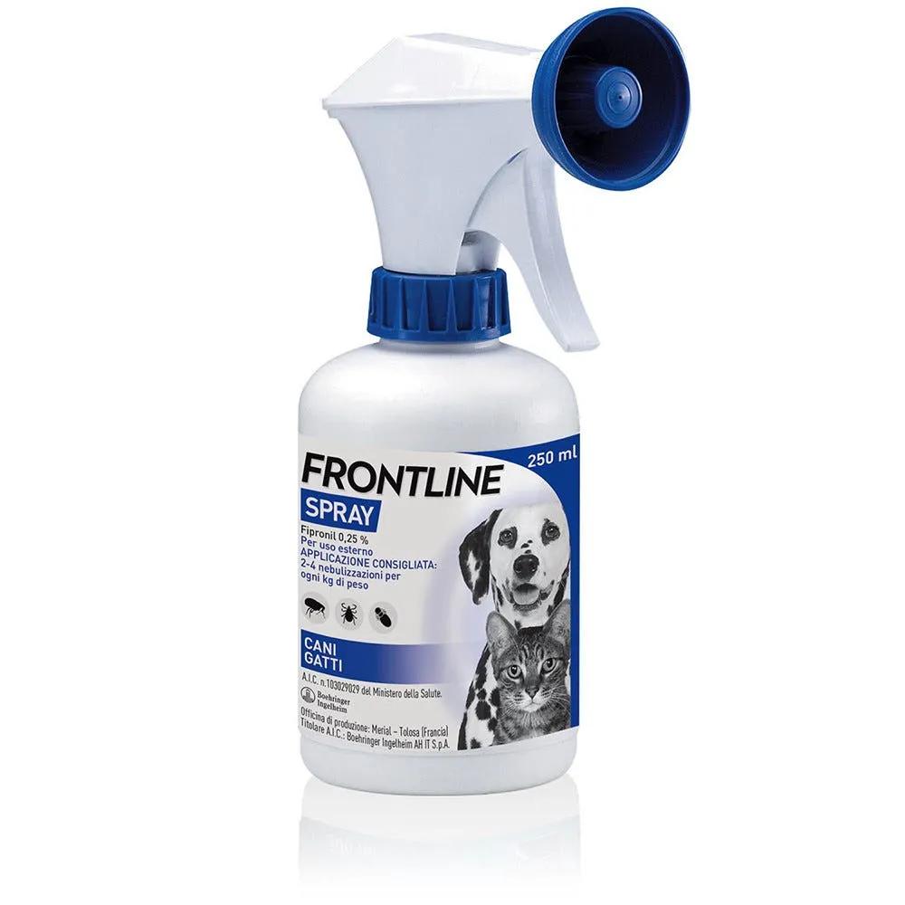 Frontline Spray Antiparassitario Cani e Gatti 250 ml