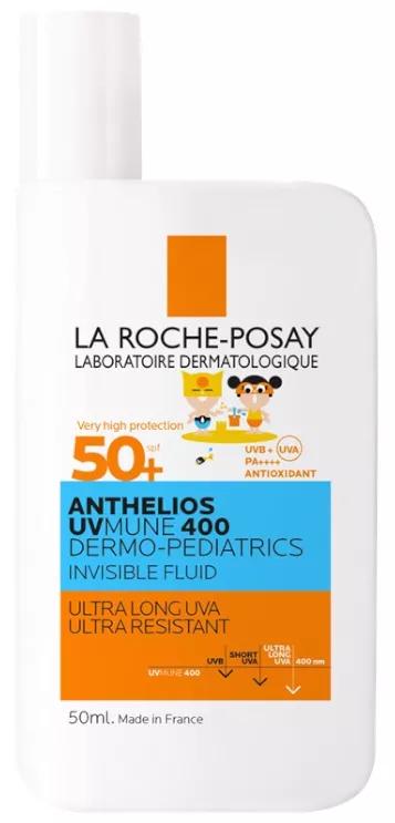 La Roche Posay Anthelios UV-MUNE 400 Dermopediatrics Fluido Invisível SPF50+ 50 ml